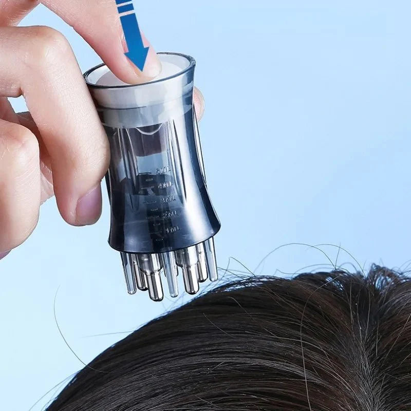 Applicateur d'Huile pour Cheveux - HairFlow™ - Bleu - Boucle Adore