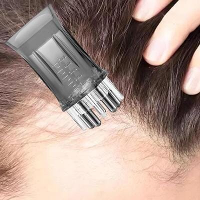 Applicateur d'Huile pour Cheveux - HairFlow™ - Gris - Boucle Adore