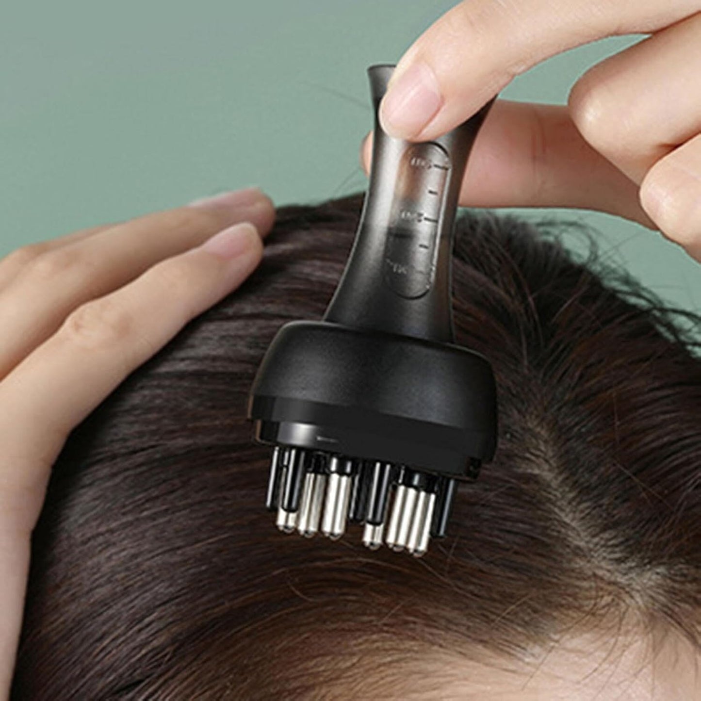 Applicateur d'Huile pour Cheveux - HairFlow™ - Noir - Boucle Adore