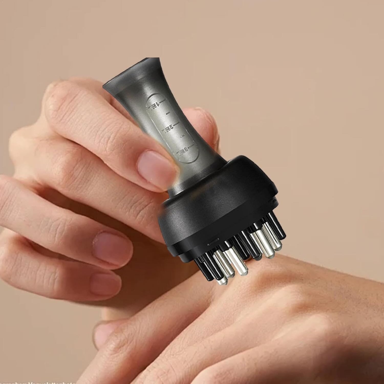 Applicateur d'Huile pour Cheveux - HairFlow™ - Noir - Boucle Adore