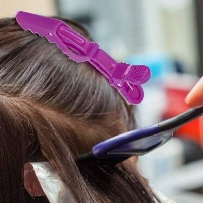 Attache cheveux - AlligatorHairClip™ - Mauve - Boucle Adore