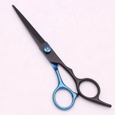 Ciseaux cheveux - HairScissorsPro™ - Noir&Bleu - Boucle Adore