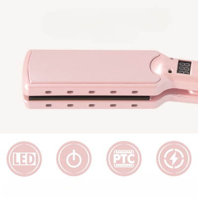 Lisseur Cheveux - HairStraightenerCurler™ - Rose